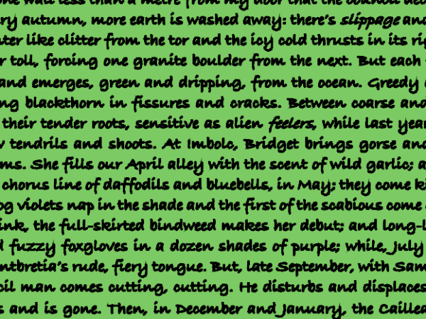 ON NOT MENDING WALL by Abigail&nbsp;Ottley